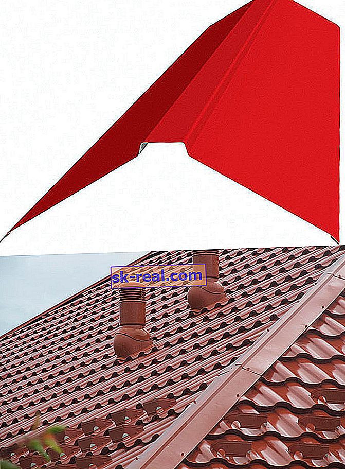 Коник для дахів: види, призначення і монтаж